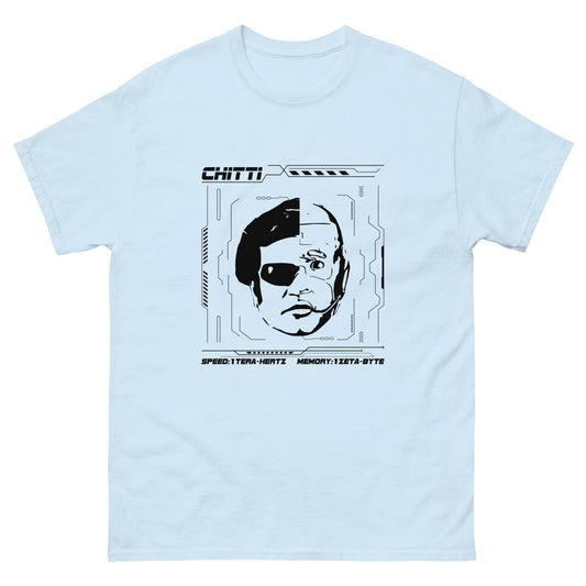 Chitti Futuristic HUD Interface - Unisex Classic Tee