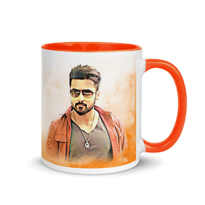 Canvas Art Suriya Mug with Colour Inside