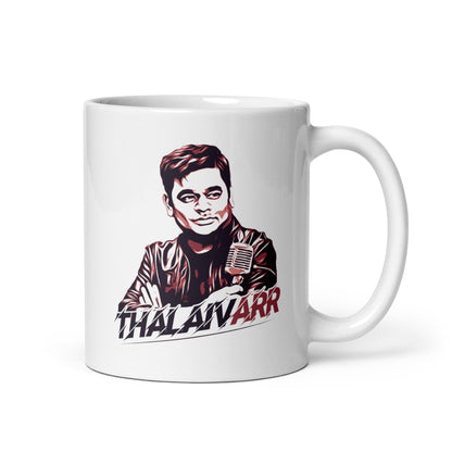 ThalaivARR White - Glossy Mug