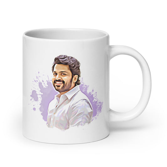 Karthi - Ink Splatter Art Mug