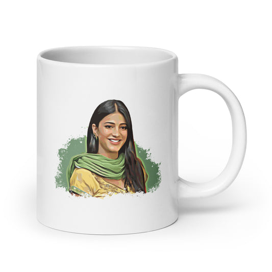 Shruti Haasan - Ink Splatter Art Mug